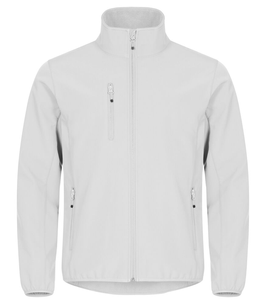 Classic Softshell Jacket - Blanc