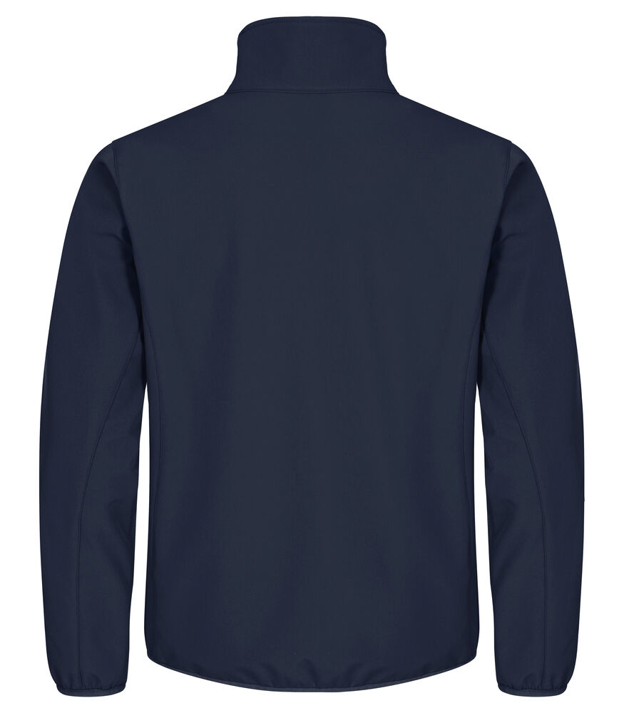 Classic Softshell Jacket - Bleu foncé – Image 2