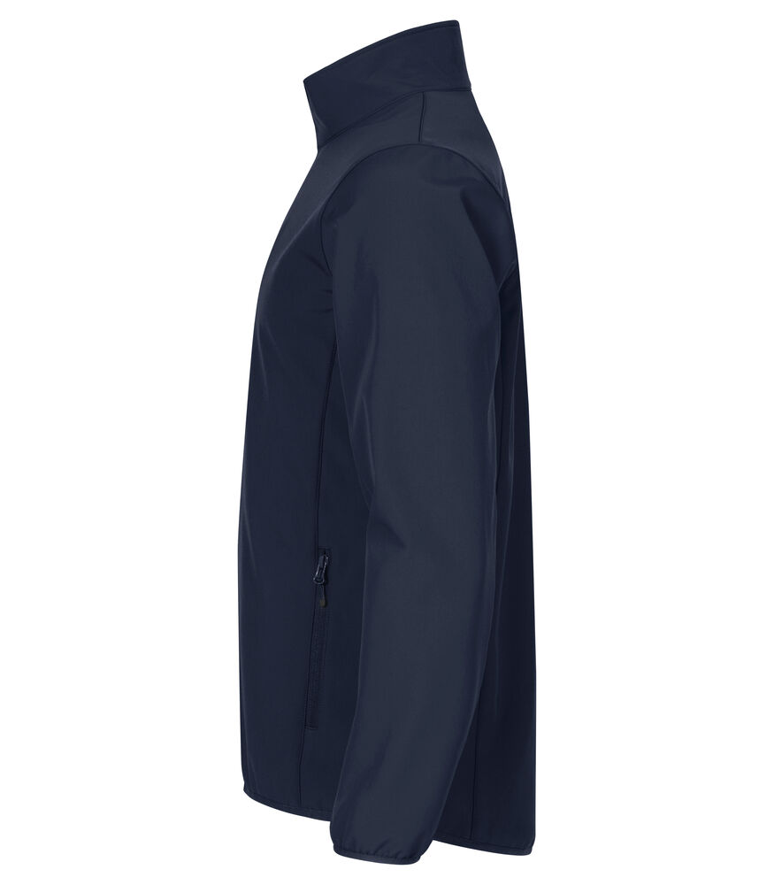 Classic Softshell Jacket - Bleu foncé – Image 3