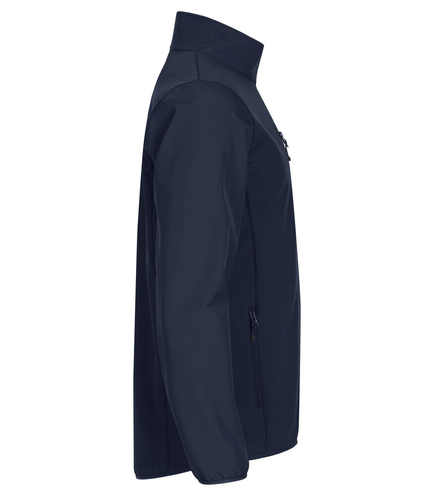 Classic Softshell Jacket - Bleu foncé – Image 4