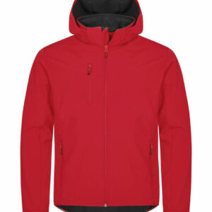 Classic Softshell Hoody - Rouge