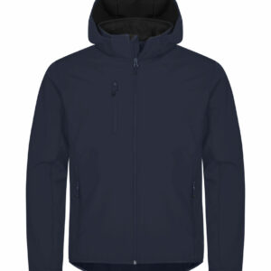 Classic Softshell Hoody - Bleu foncé