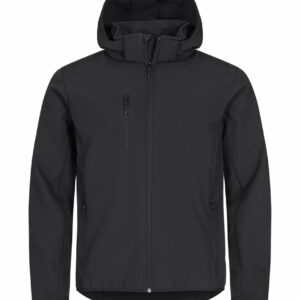 Classic Softshell Hoody - Noir