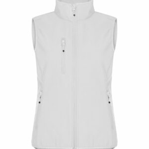 Classic Softshell Vest Women - Blanc