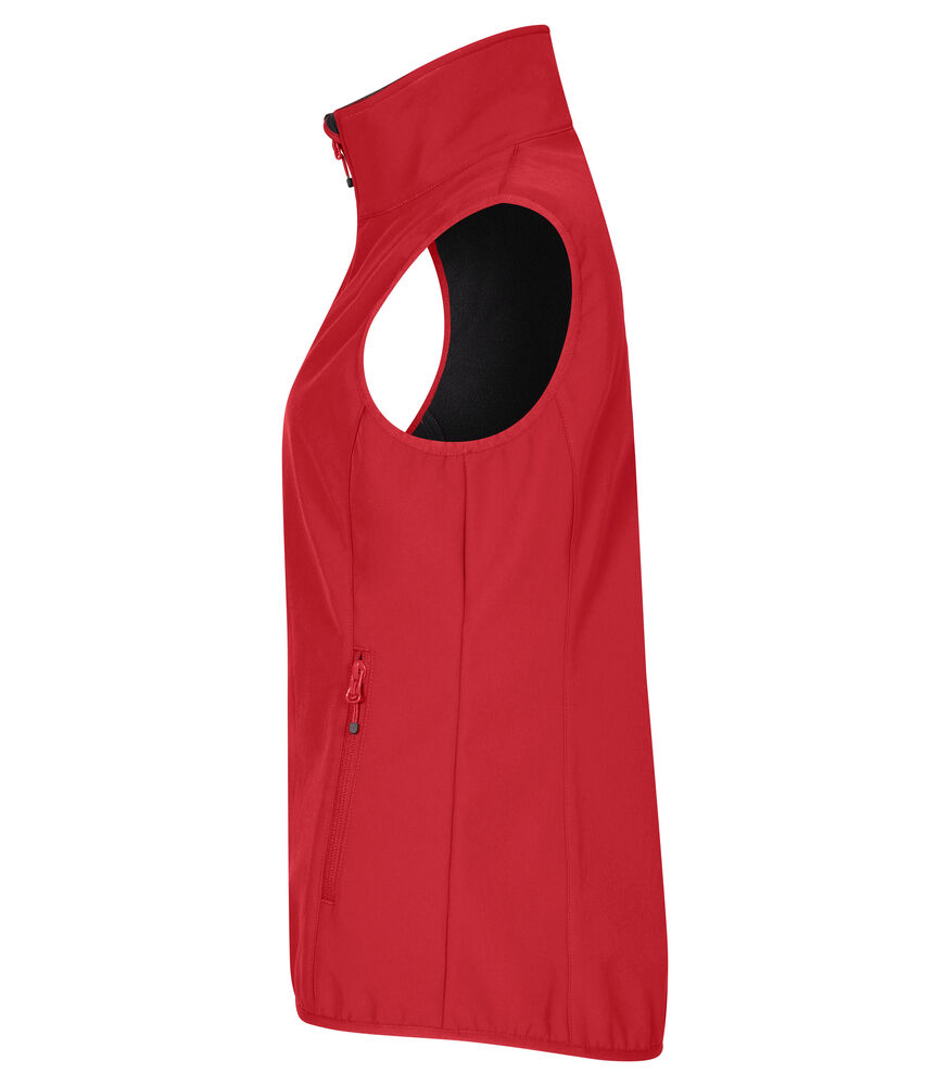 Classic Softshell Vest Women - Rouge – Image 3