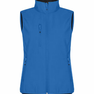 Classic Softshell Vest Women - Bleu royal