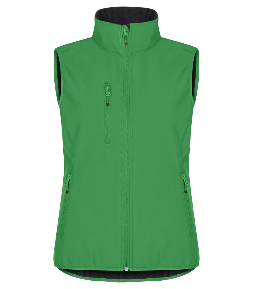 Classic Softshell Vest Women - Vert pomme