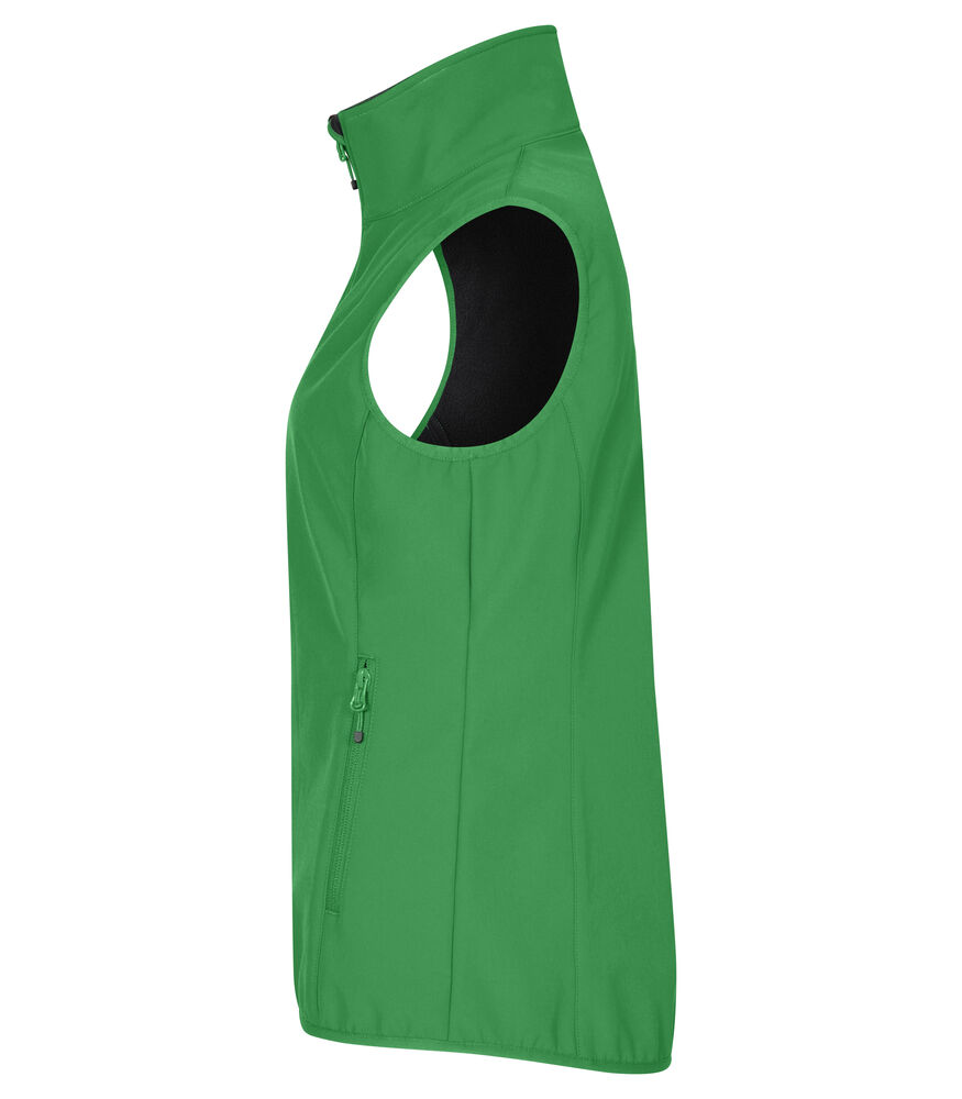 Classic Softshell Vest Women - Vert pomme – Image 3