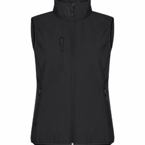 Classic Softshell Vest Women - Noir