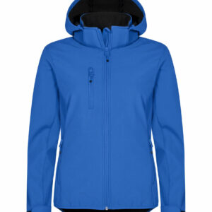 Classic Softshell Hoody Women - Bleu royal