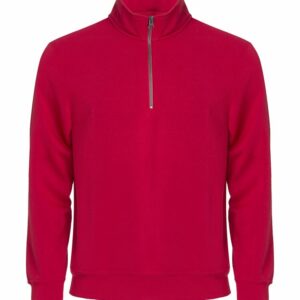 Basic Half Zip - Rouge