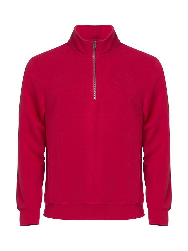 Basic Half Zip - Rouge