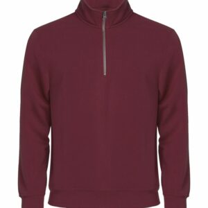 Basic Half Zip - Bordeaux
