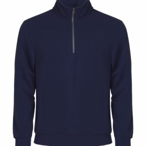 Basic Half Zip - Bleu foncé