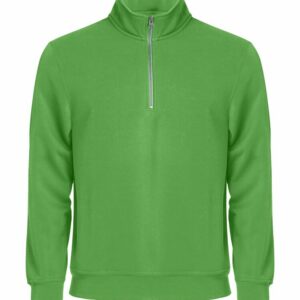 Basic Half Zip - Vert pomme