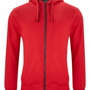 Classic Hoody Full Zip - Rouge