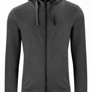 Classic Hoody Full Zip - Gris anthracite mélange