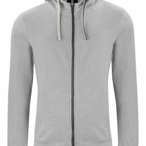 Classic Hoody Full Zip - Gris mélange