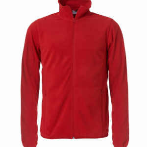 Basic Micro Fleece Jacket - Rouge