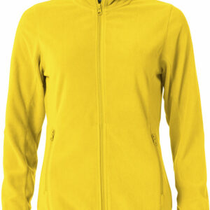 Basic Micro Fleece Jacket Women - Jaune citron