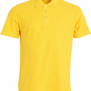 Basic Polo - Jaune citron