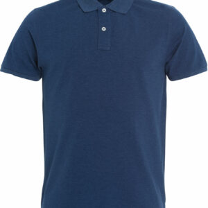 Stretch Premium Polo - Bleu mélange